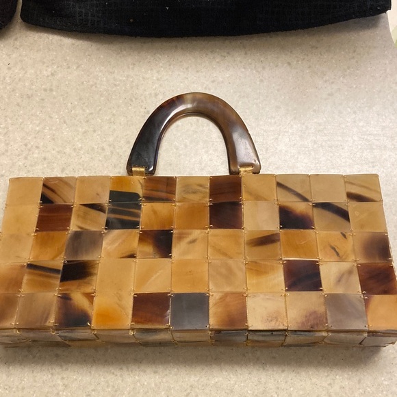 Shira Leah Chicago Handbags - VTG Shira Leah Chicago Lucite Tiled Handbag